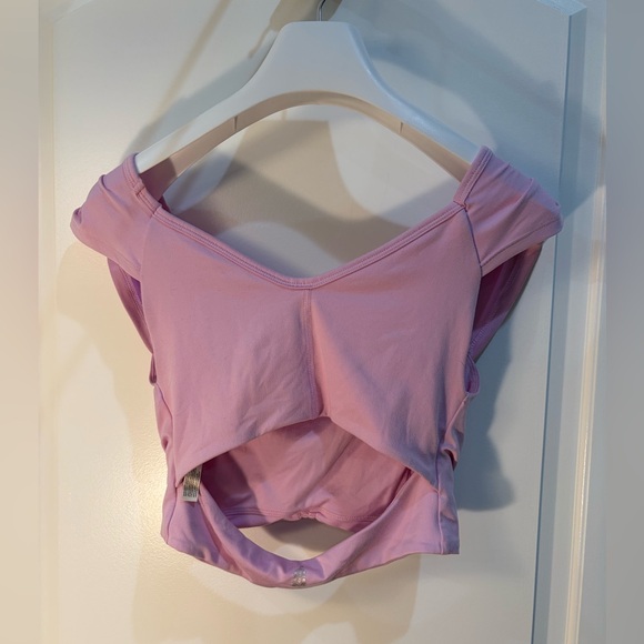 FP Movement by Free People Pink Ruched Top - Picture 3 of 3